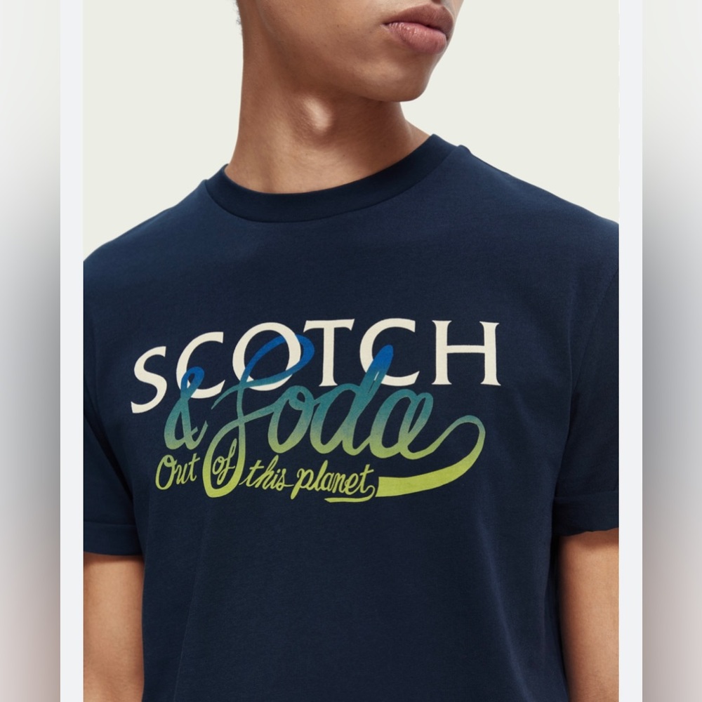 Organic jersey artwork T-shirt  · Brand: Scotch & Soda